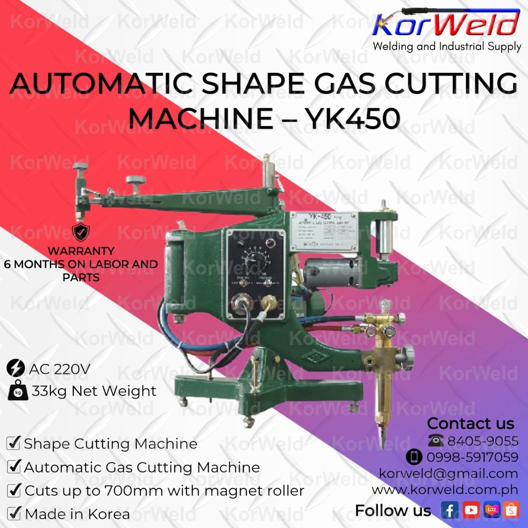 Automatic Shape Gas Cutting Machine - YK450, Commercial & Industrial ...