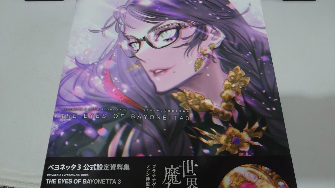 已售）BAYONETTA 3 OFFICIAL ART BOOK THE EYES OF BAYONETTA 3