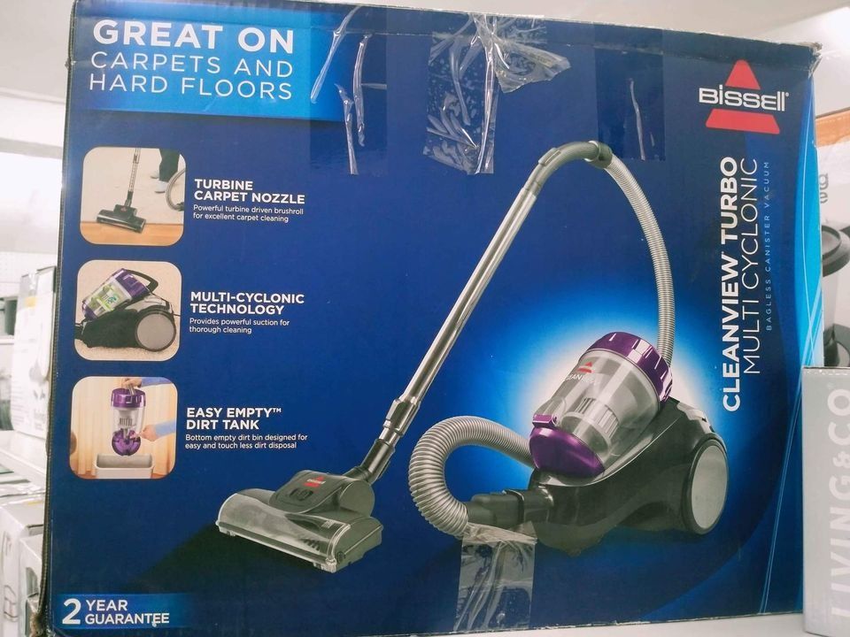Bissell CleanView Turbo Multi Cyclonic Bagless Vacuum 2000W, Furniture
