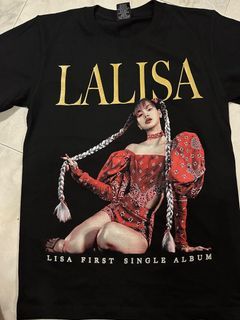 Black pink Lisa shirt for sale