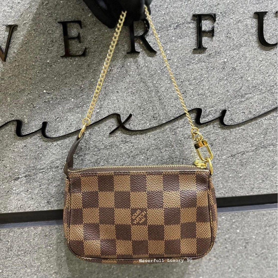 LV Eva Pochette, Luxury, Bags & Wallets on Carousell