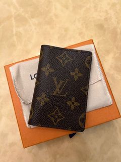 Shop Louis Vuitton Monogram Leather Folding Wallet Logo Card Holders  (M82324) by design◇base