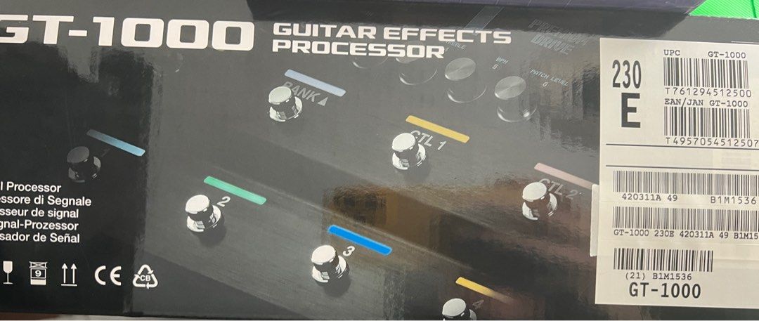 gt 1000 pedal