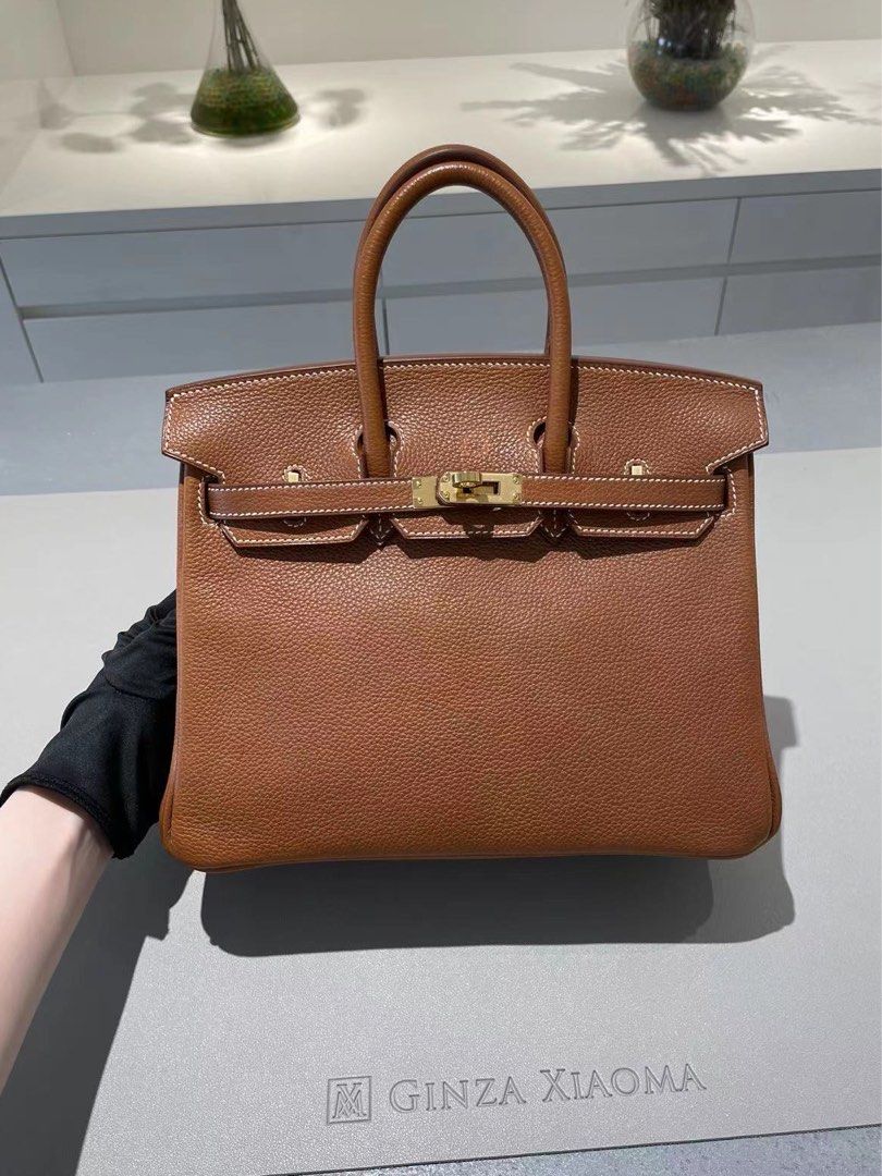 NEW Hermes Kelly 25 Fauve Faubourg Barenia Ghw, Luxury, Bags & Wallets on  Carousell