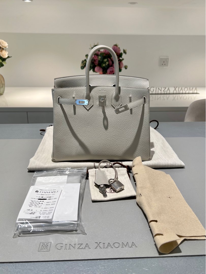 Birkin 25 Gris Perle – KiotoBrand