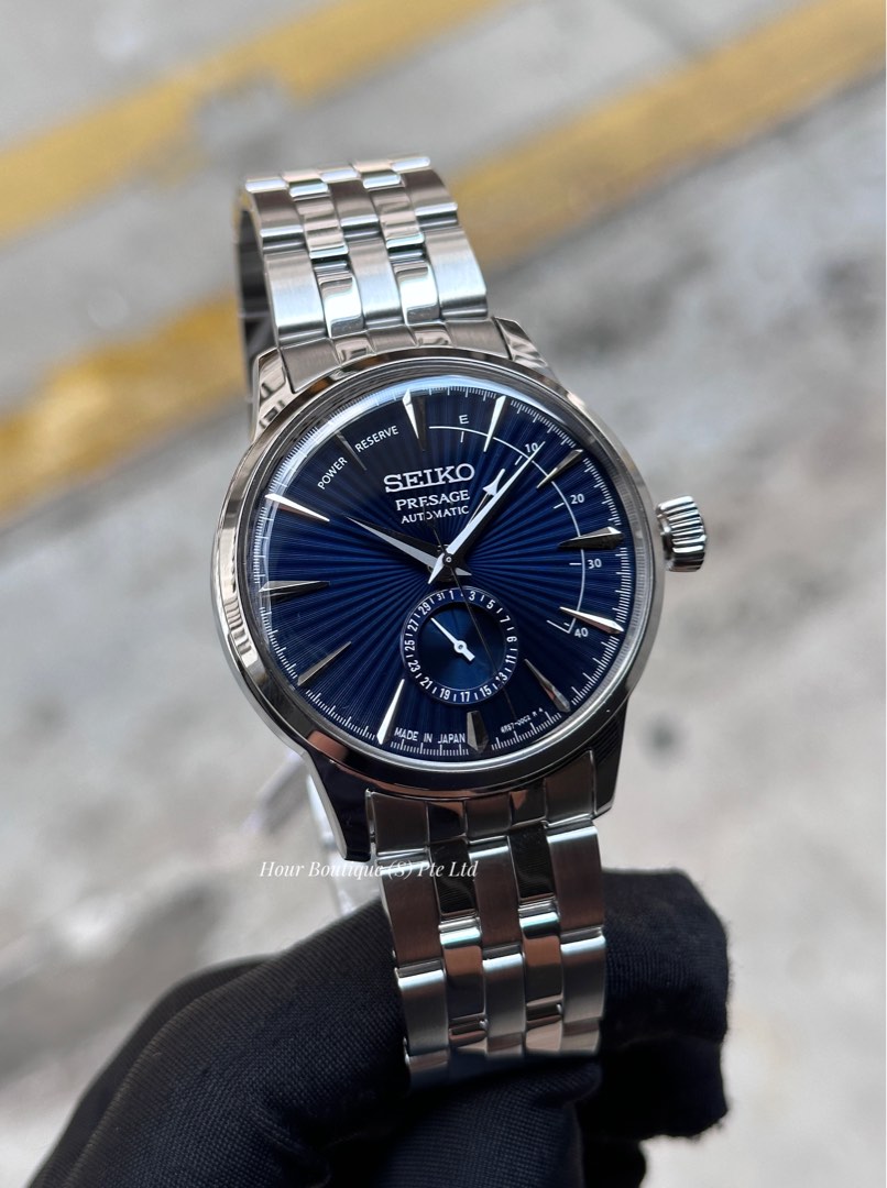 Brand New Seiko Presage Cocktail🍹 Time Blue Dial SSA347J1, Men's Fashion,  Watches & Accessories, Watches on Carousell