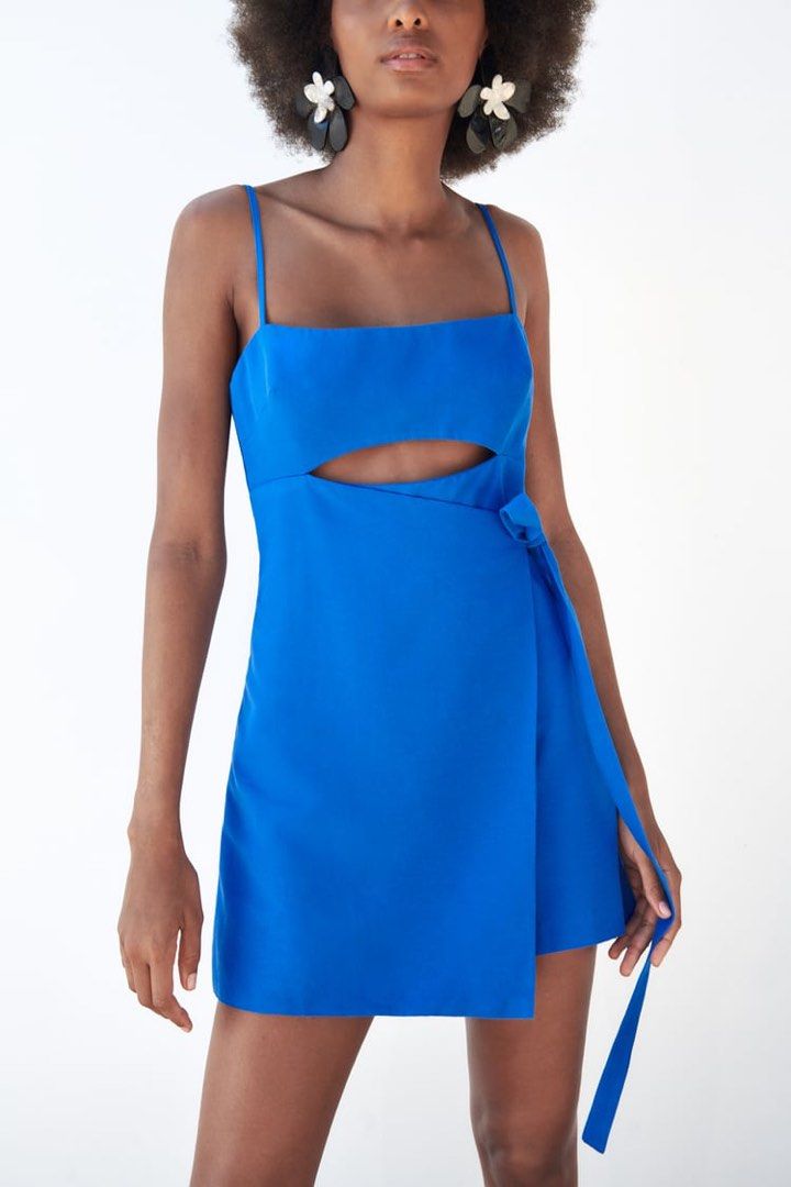 Brand New Zara Linen Jumpsuit Dress - S, Women's Fashion, Dresses & Sets,  Rompers on Carousell
