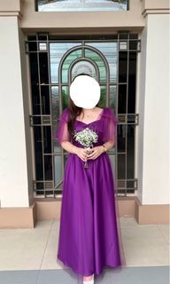 Purple Bridesmaid/Event Dress