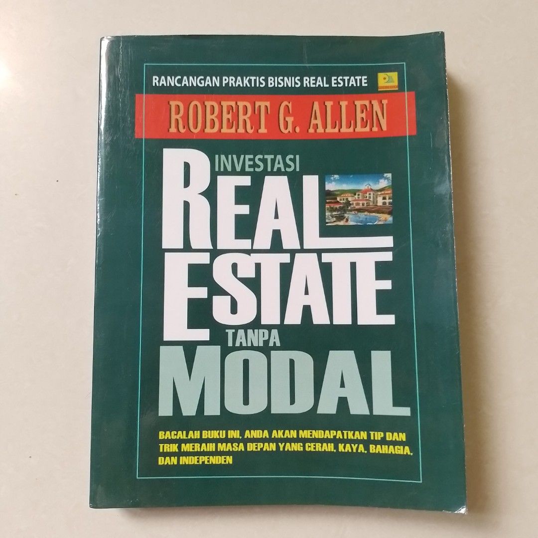 Buku Nothing Down Investasi Real Estate Tanpa Modal Robert G Allen