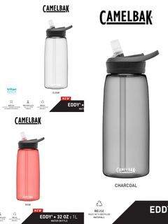 CamelBak 32 oz (1L) Eddy+ BPA Free Water Bottle