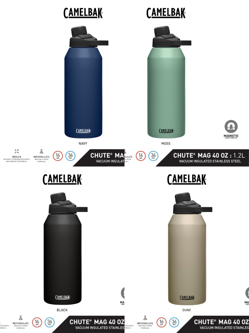 CamelBak 40oz (1.2L) Chute Mag Bottle Vacuum Insulated Stainless Steel