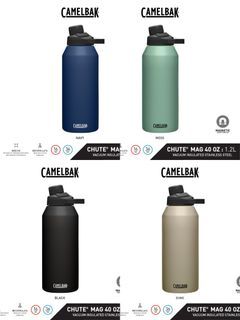 CamelBak 40oz (1.2L) Chute Mag Bottle Vacuum Insulated Stainless Steel Water Bottle