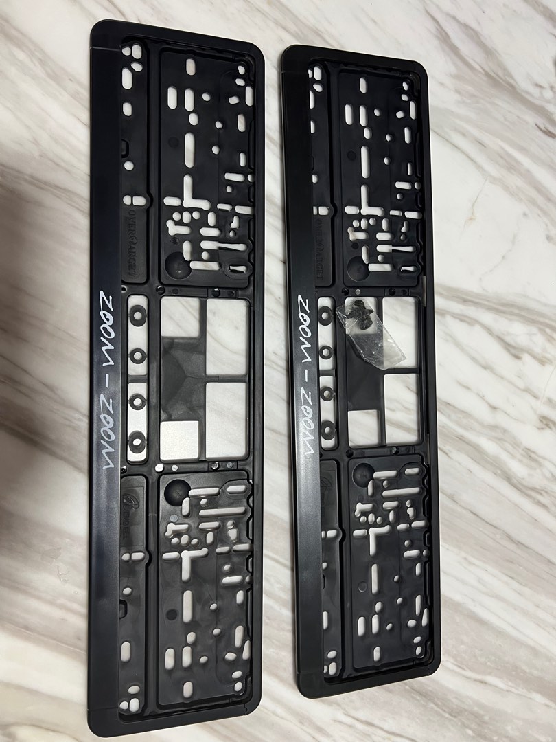 Car plates brackets, Car Accessories, Car Plates on Carousell