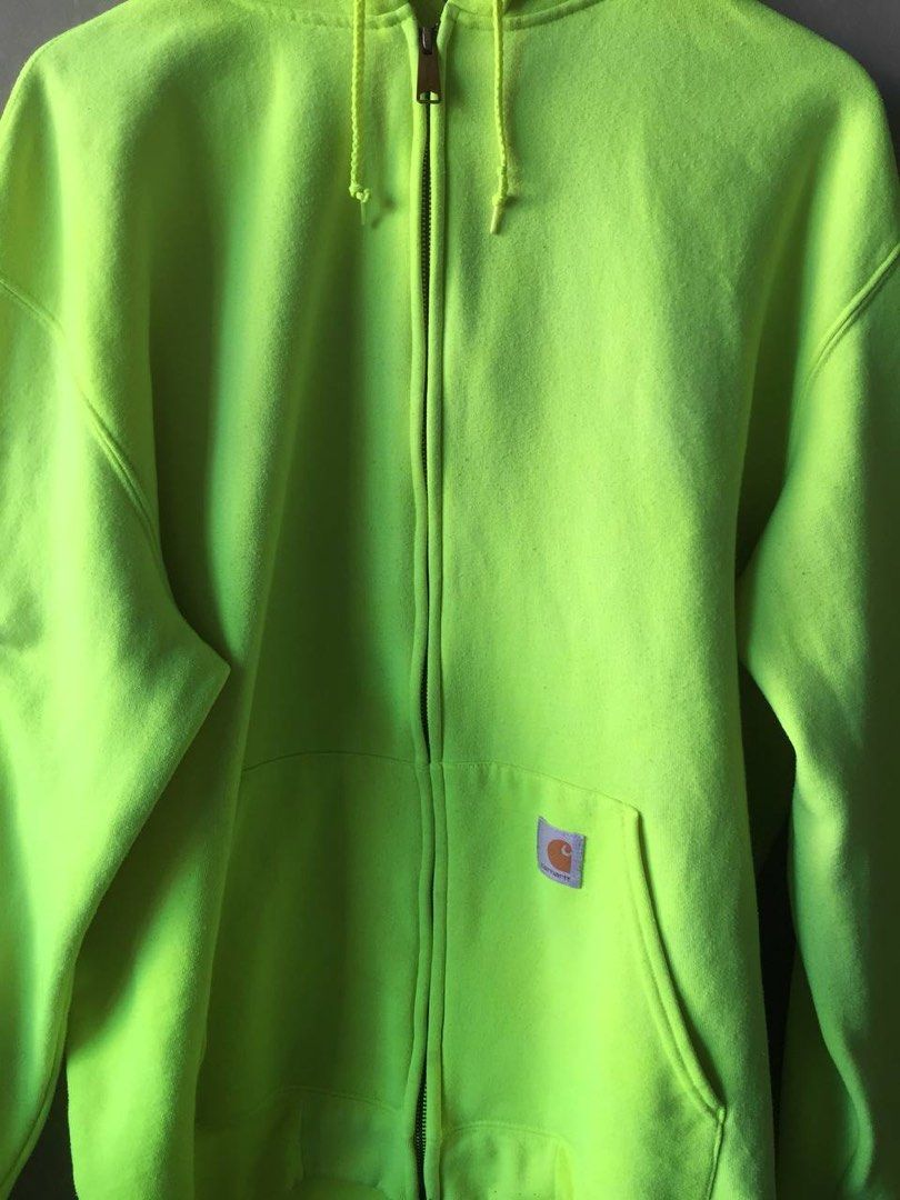 carhartt neon jacket Men s Fashion Coats Jackets and Outerwear on Carousell