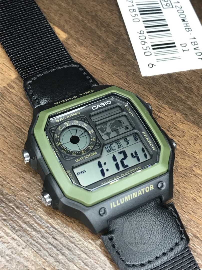Casio illuminator ae clearance 1200