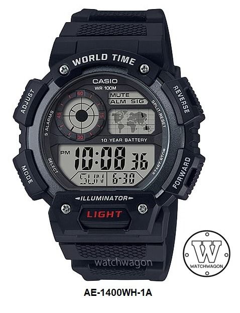 Casio ae1400 outlet