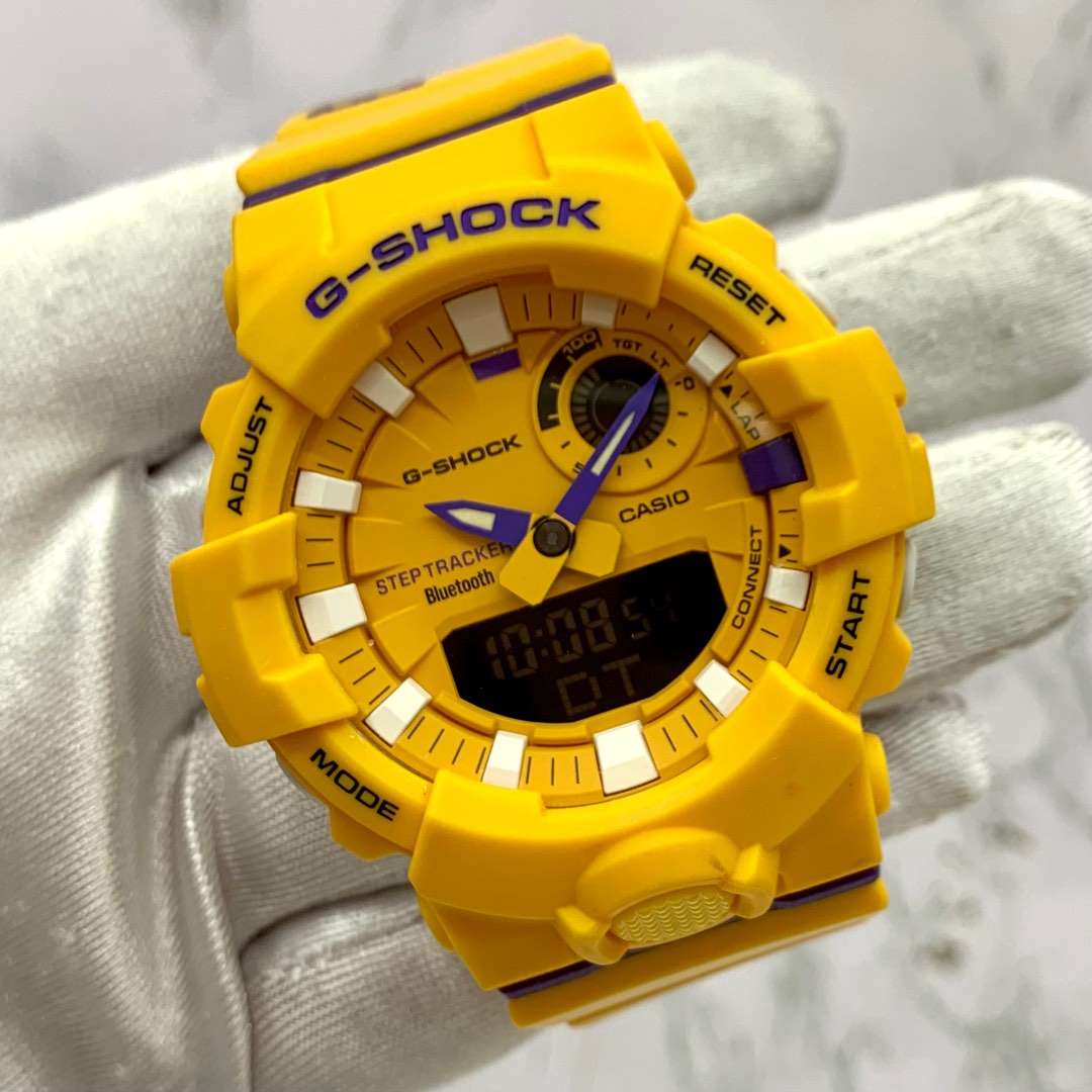 G shock gba 800 yellow clearance