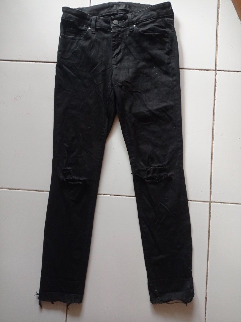 Ripped Jeans Uniqlo Malaysia Jeans Celana Jeans Uniqlo Ripped