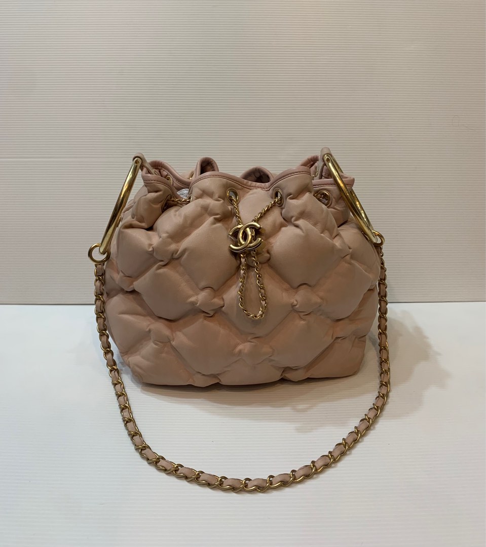 Chanel Drawstring Bag, Luxury, Bags & Wallets on Carousell