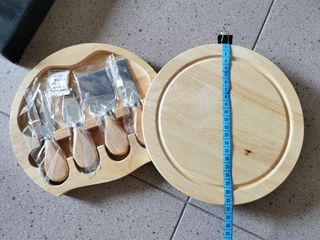 Cheese Board and Knives Set