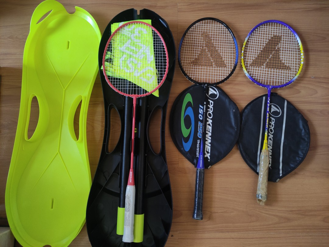 COD via Shopee BADMINTON STUFF, Sports Equipment, Sports and Games, Racket and Ball Sports on Carousell