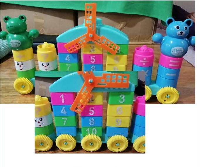Colorblock Math on Wheels on Carousell