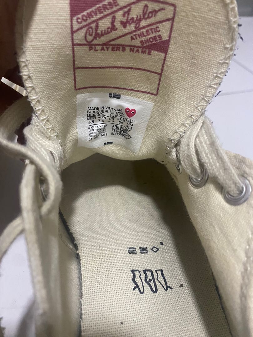Comme des garcons 5.5 mm top