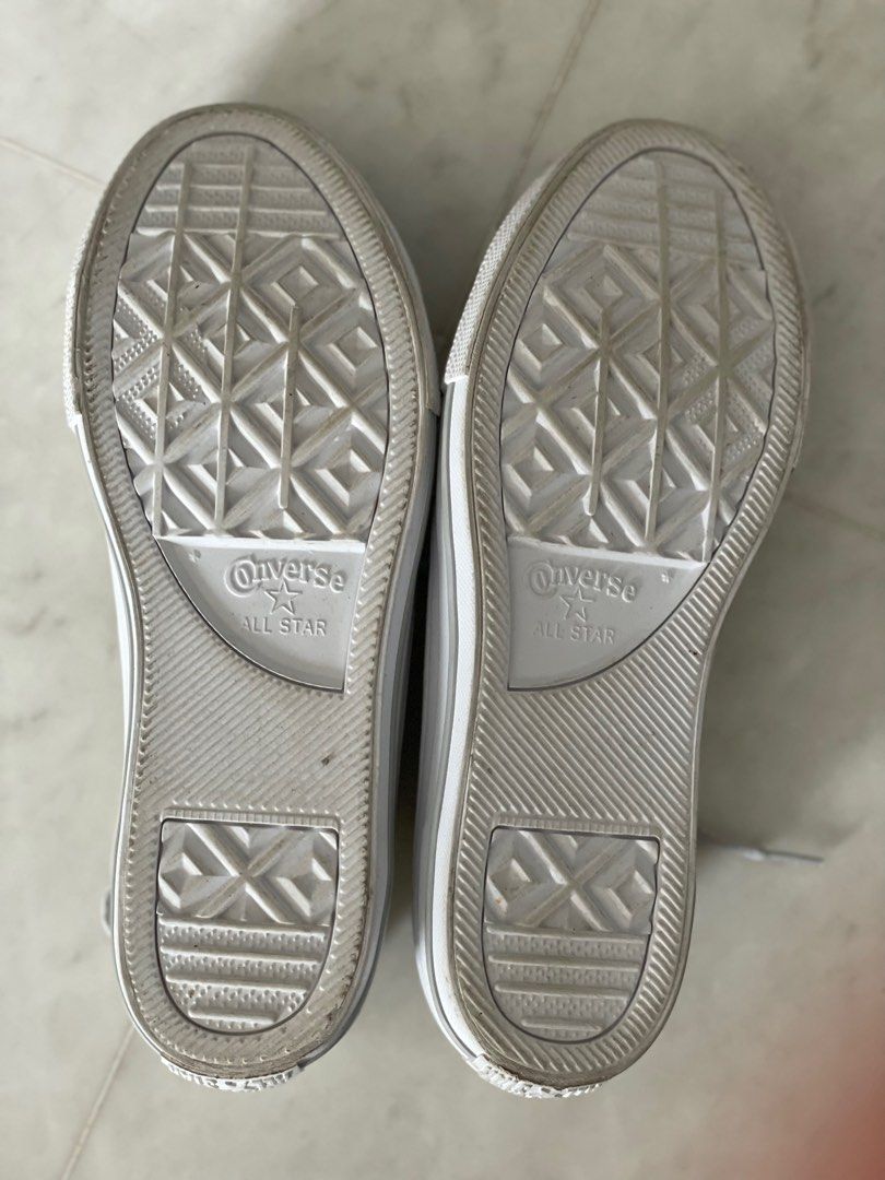 All star converse store silver