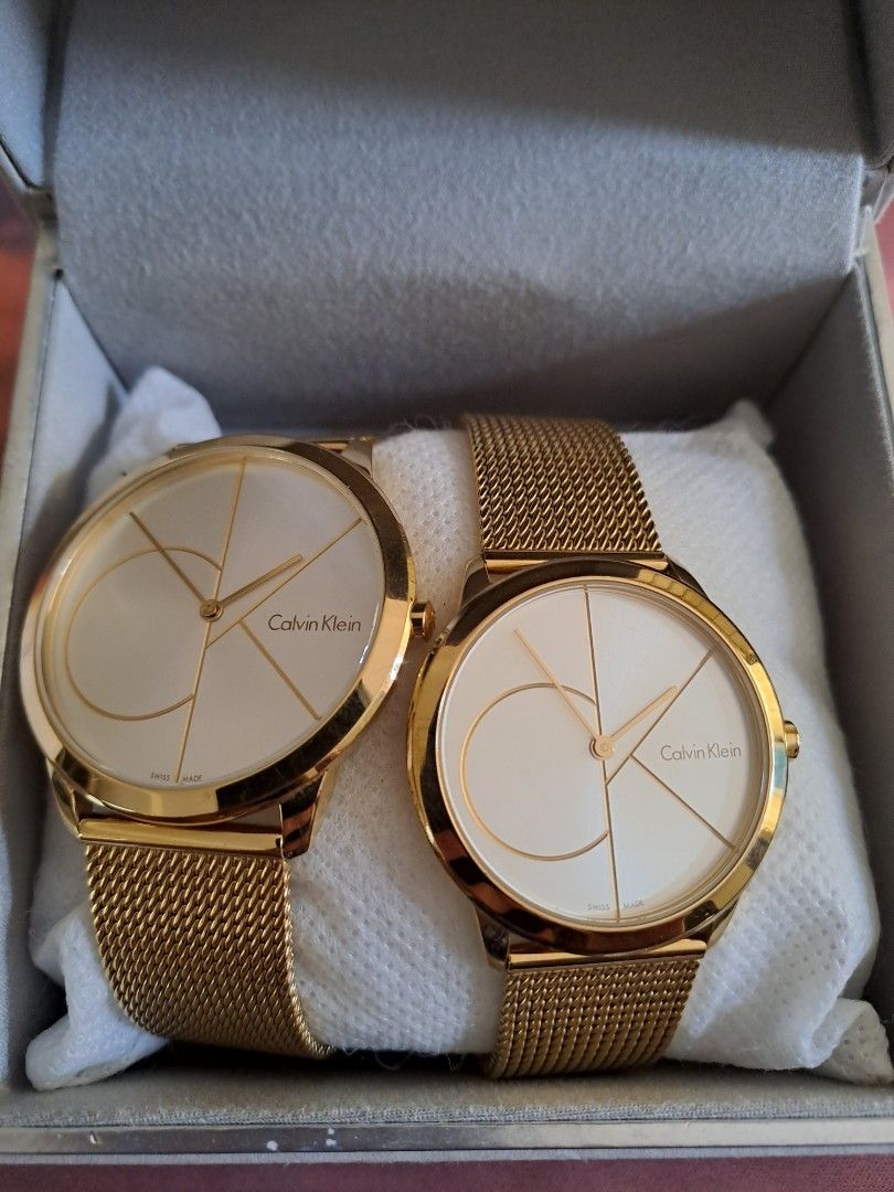 Ck watches couple sales