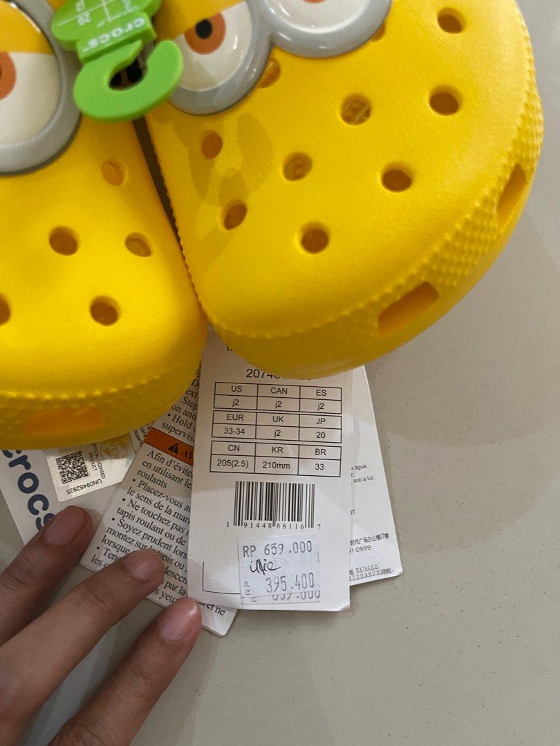 Crocs minions shop original