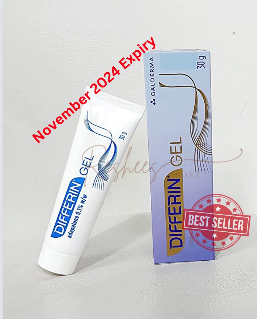Differin Adapalene Gel 0.1 ORIGINAL by Galderma 30G, Beauty & Personal