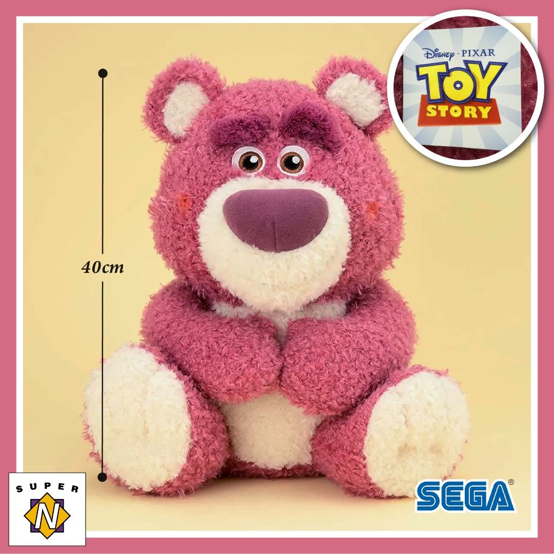 Pink Bear Plush Based On Toy Story 1995, Toy Story Replica Bear, 25 Cm,  Ready To Ship! | Lupon.Gov.Ph