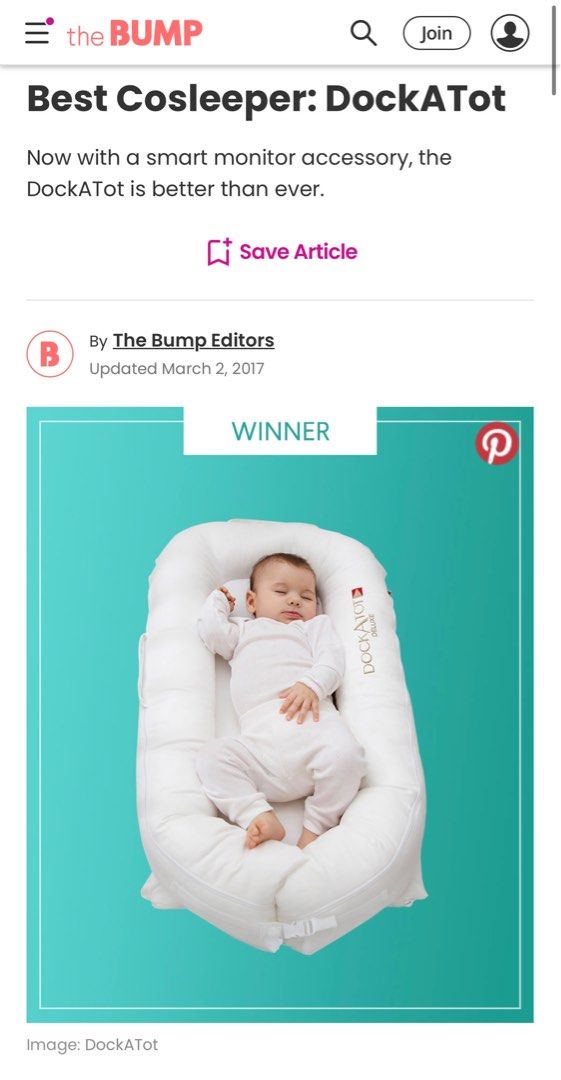 Dock A Tot Deluxe, Babies & Kids, Baby Nursery & Kids Furniture, Cots