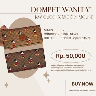 Dompet gucc* - dompet cewek - mickey mouse NEW