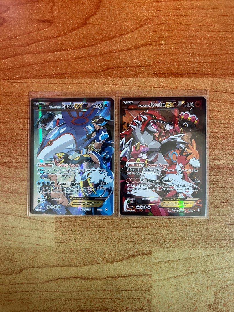 CP1 Team Aqua Vs Team Magma Double Crisis Team Aqua Kyogre EX Team Magma Groudon Ex 015 034 006 034 Japanese Pok%c3%a9mon Tcg Card 1183725023