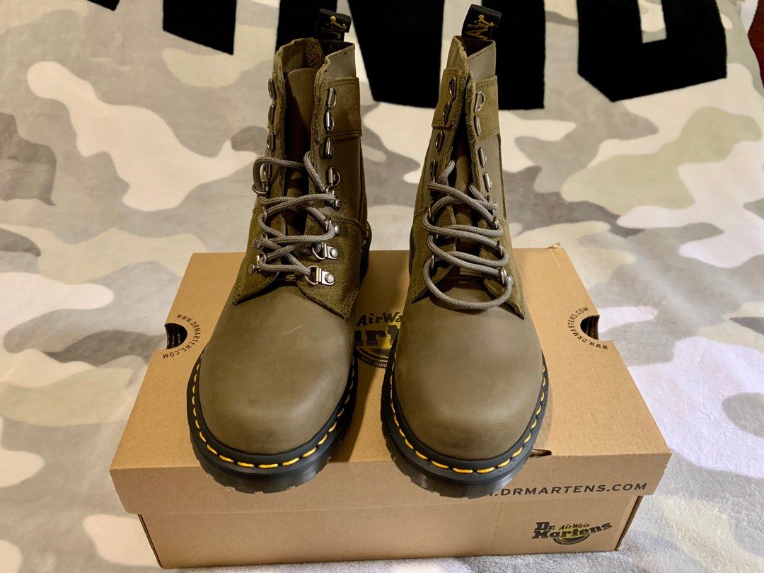 Dr. Martens 1460 Pascal DMS Olive Men s Fashion Footwear