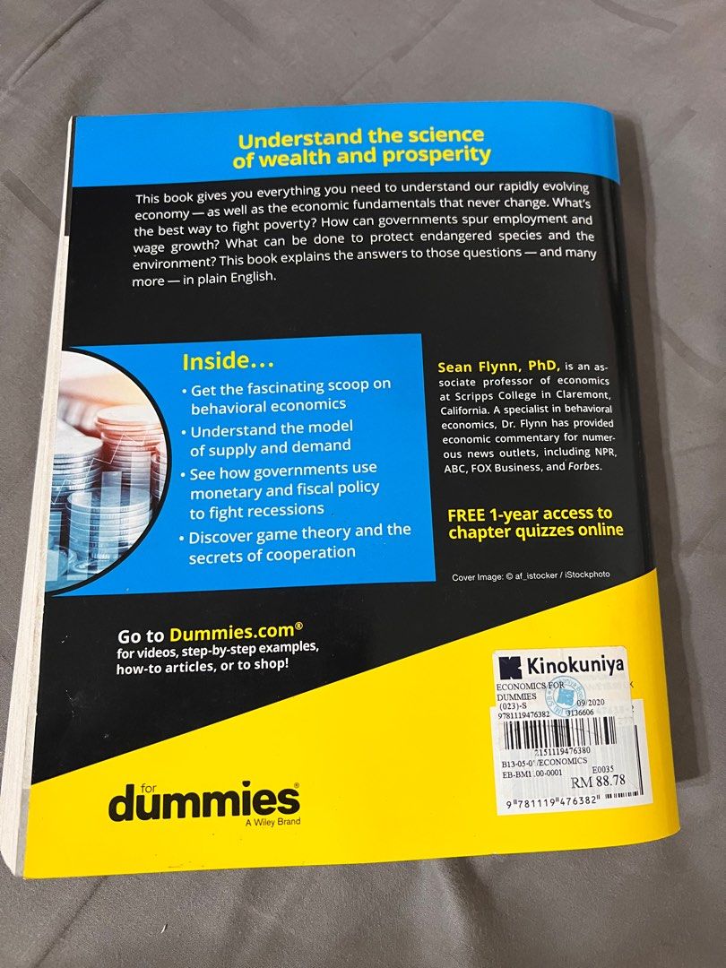 Economics Dummies, Hobbies & Toys, Books & Magazines, Textbooks on