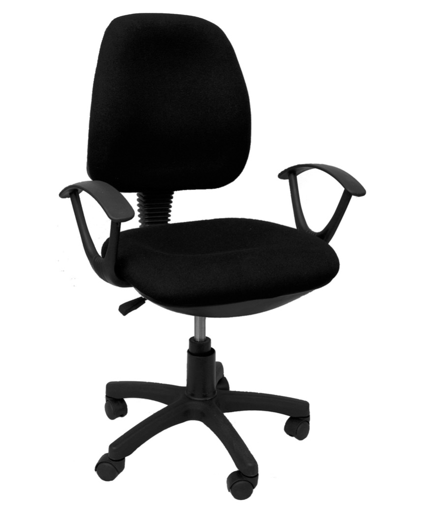 Ergodynamic OCA105 BLK Mid Back Chair, Task Chair, Mesh Office Staff