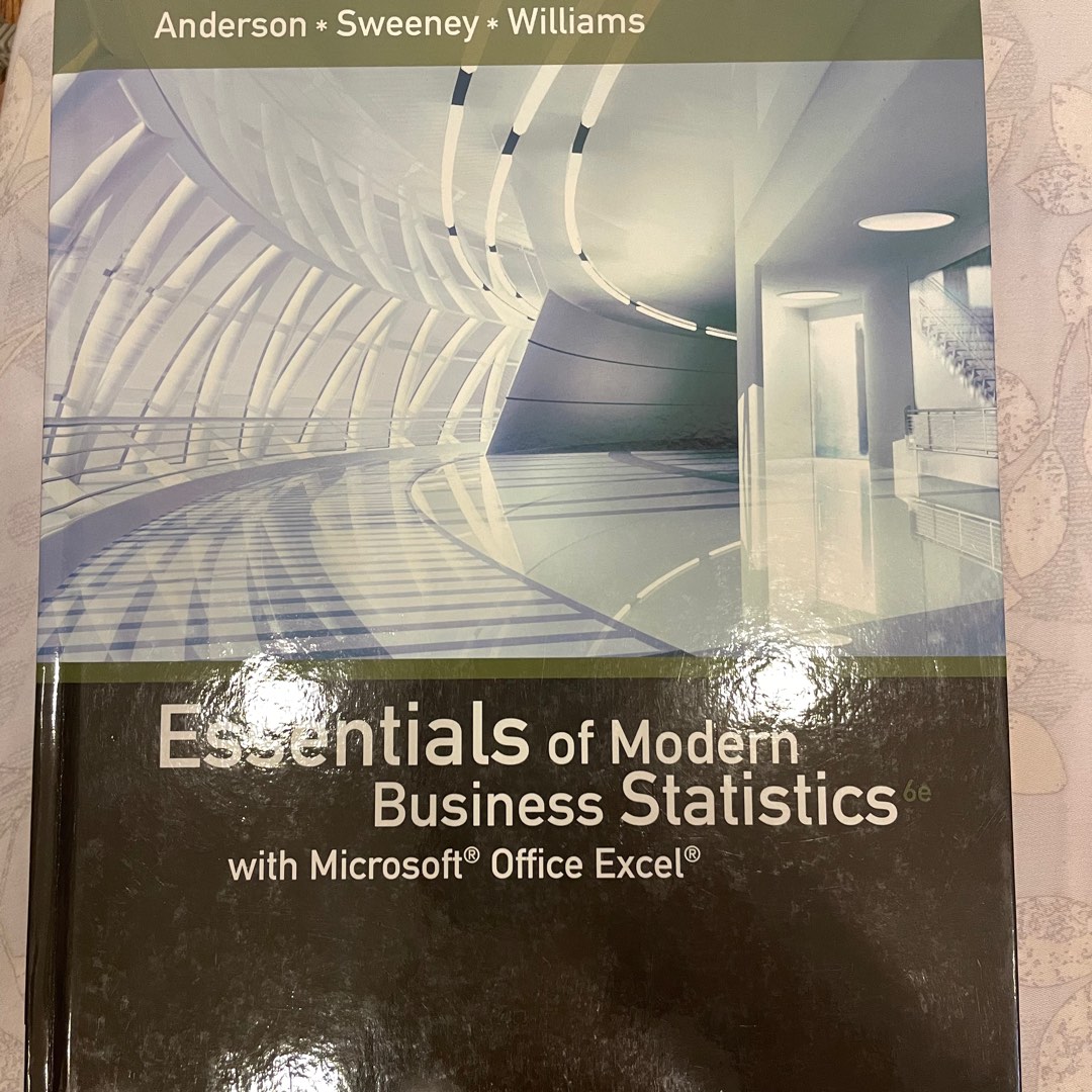 Essentials of modern business statistics with microsoft excel 