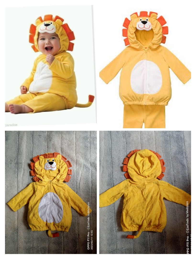 Carter's shop lion costume
