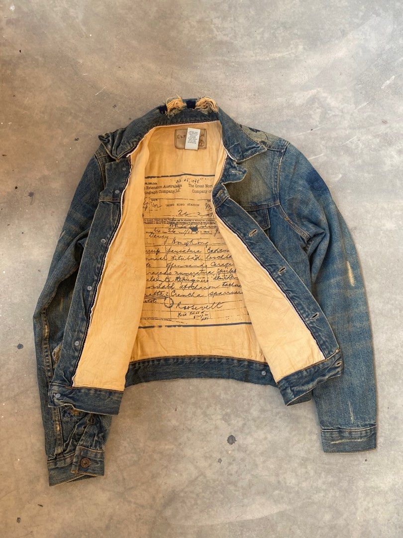Ezra fitch leather jacket new arrivals