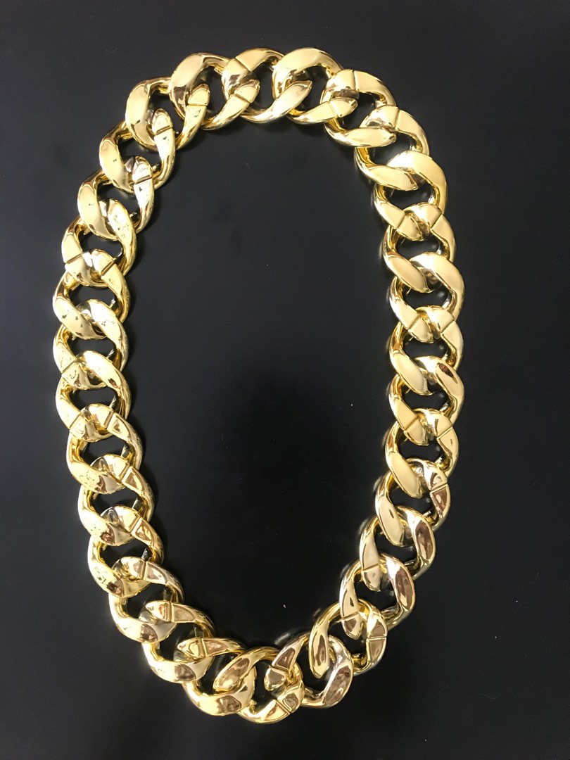 Fake Gold Necklace Cosplay/Costumes, Women's Fashion, Jewelry