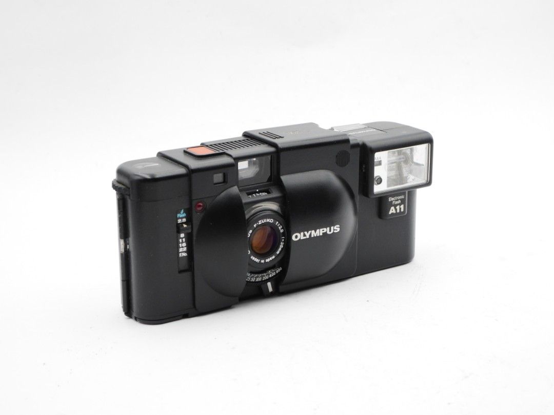 [FILM TESTED] Olympus XA 35mm Film Rangefinder Camera with A11 Flash