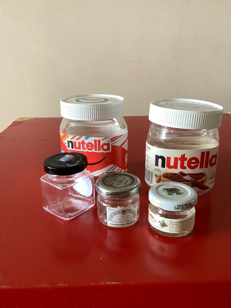 Free glass jars, Food & Drinks, Other Food & Drinks on Carousell