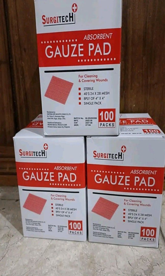 GAUZE PAD, Beauty & Personal Care, Foot Care on Carousell