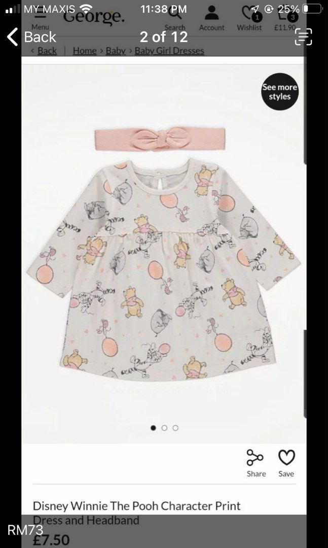 George baby dress 2025