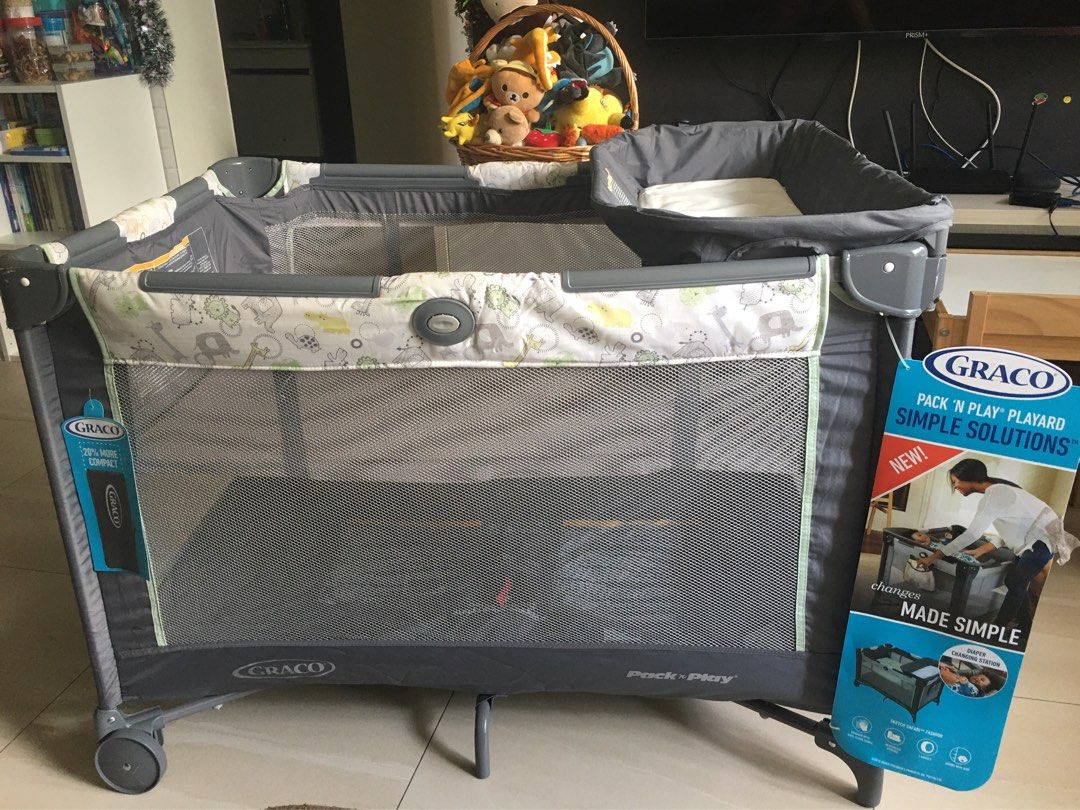 Graco pack n play portable play yard travel baby cot infant
