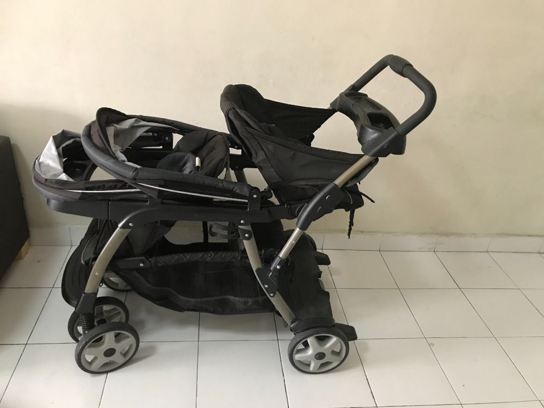 Graco Ready2Grow Stroller LX Stand Ride Babies Kids Going