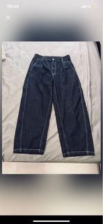 GU牛仔褲 錐形 繭型 cityboy Uniqlo 可參考