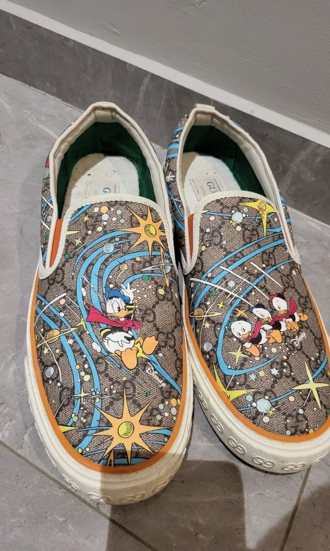 Gucci Donald Duck Shoes